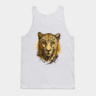 Graffiti Paint Jaguar Creative Tank Top